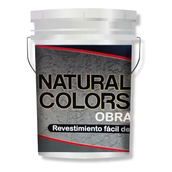 Revestimiento Texturado Obra 30 Kilos Por Natural Colors-