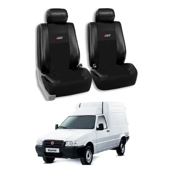 Fundas Cubre Asientos Cuerina 2 Butacas Para Fiat Fiorino