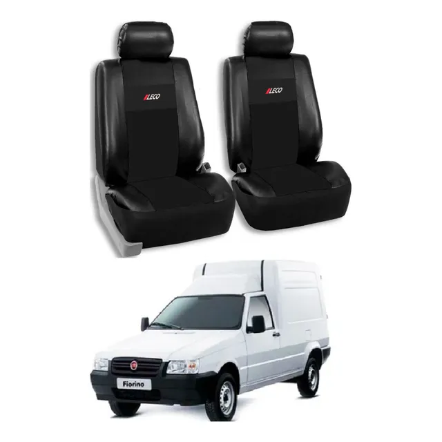 Fundas Cubre Asientos Cuerina 2 Butacas Para Fiat Fiorino