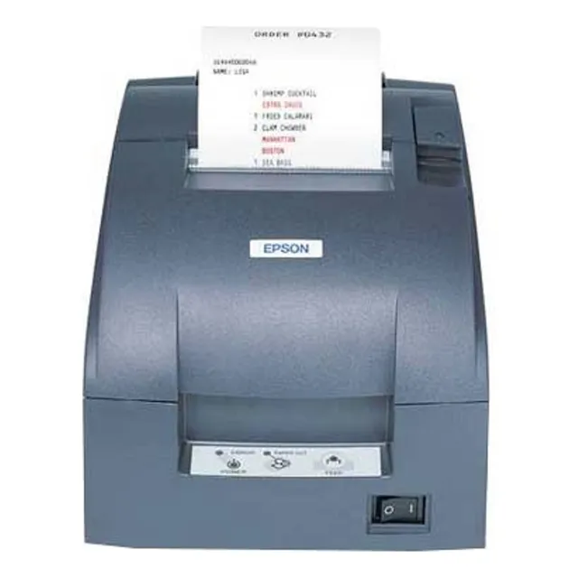 Impresora Tickets Epson Matrical Tm-u220d-653 /v /v Color Negro