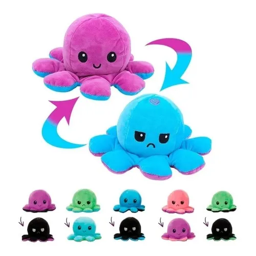 Pulpito Pulpo Reversible Bicolor
