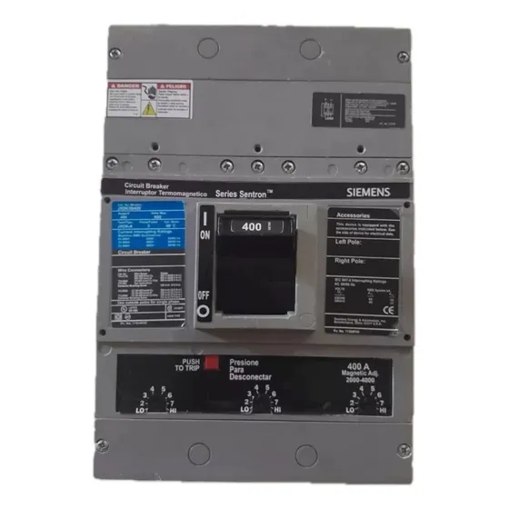 Interruptor Termomagnetico Jxd63b400  600v.400amp.3p Siemens