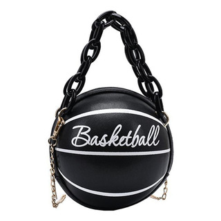 Mini Bolso De Hombro Con Negro Negro 17 Cm De Diámetro Mini Bolso De Hombro Con Negro Negro 17 Cm De Diámetro