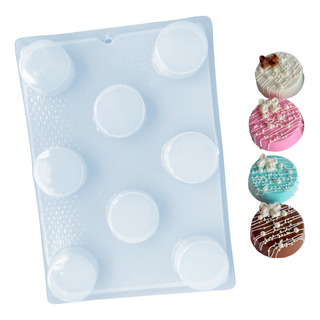 Molde Galleta Oreo Grande Encapsular Gelatina Individual Molde Galleta Oreo Grande Encapsular Gelatina Individual