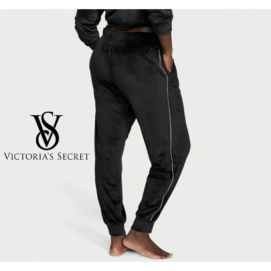 Pantalón Mono Deportivo Terciopelo Victoria's Secret 