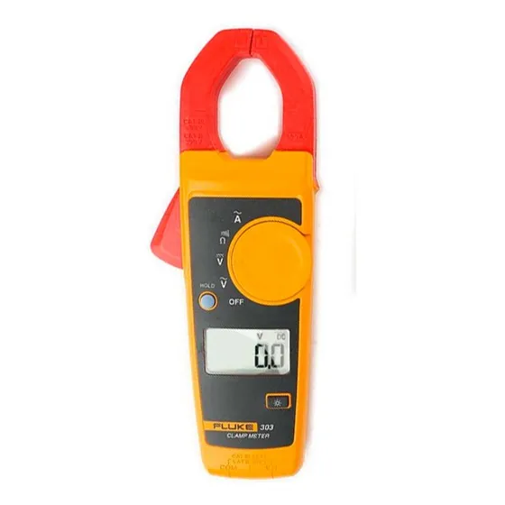 Amperímetro Gancho 600a Básico Escolar/resi Fluke 303