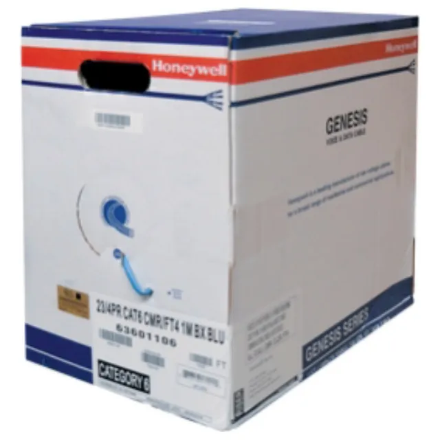 Bobina De Cable De 305 Metros Utp Cat6 Riser Color Azul Ul,