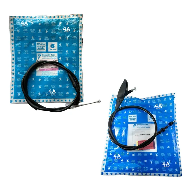 Guayas De Clutch Y Acelerador Ns 200 Carburada Original Baj
