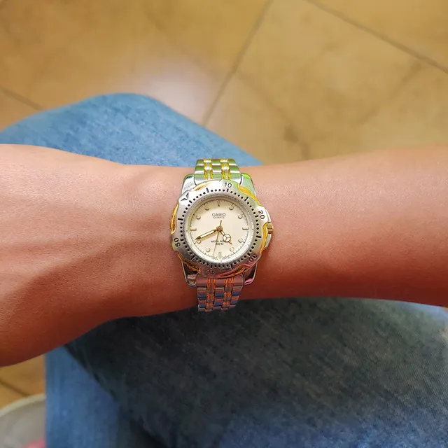 Reloj Casio Damas Ltp-3008 Original Usado Como Nuevo