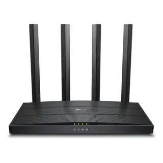 Roteador Tp-link Archer Ax12 Wi-fi 6 Ax1500 Dualband Gigabit Cor Preto Roteador Tp-link Archer Ax12 Wi-fi 6 Ax1500 Dualband Gigabit Cor Preto
