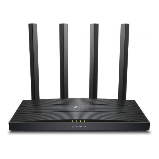 Roteador Tp-link Archer Ax12 Wi-fi 6 Ax1500 Dualband Gigabit Cor Preto Roteador Tp-link Archer Ax12 Wi-fi 6 Ax1500 Dualband Gigabit Cor Preto