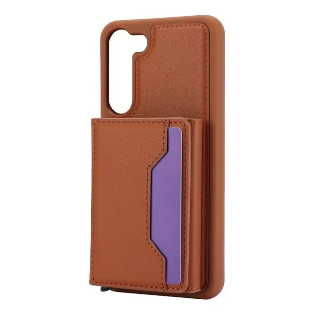 Forro Tipo Agenda Para Samsung S23 Con Ranura Para Tarjetas