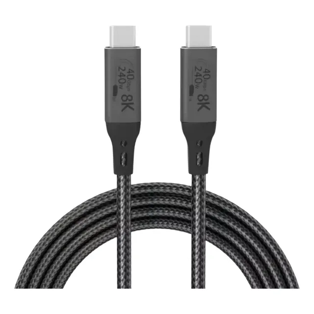 Cabo Usb-c Thunderbolt 4 8k 60hz Usb 4 Gen 3 40gbps 1 Metro