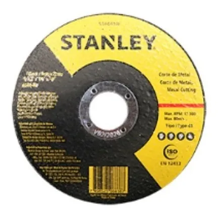 Disco De Corte Metal 4 1/2 X 7/8 Marca Stanley