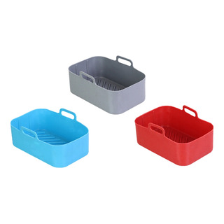 Maceta De Silicona Air Fryer Apta Para Uso Alimentario, Cest Maceta De Silicona Air Fryer Apta Para Uso Alimentario, Cest