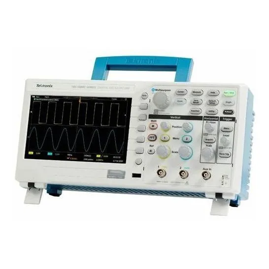 Osciloscópio Tektronix 100mhz 2 Canais Tbs1102c Novo Tbs1102