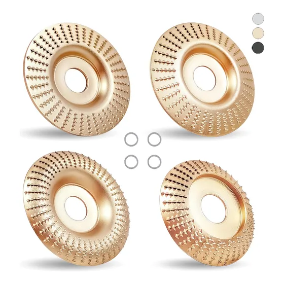 4pc Disco Desgaste De Madera Estándar 16/22mm Lijado Esmeril