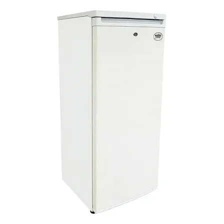 Congelador Vertical 182 Lts 6 Gavetas Blanco Maigas Color Gris