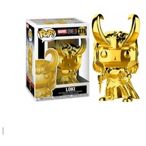 Funko Pop Loki Dorado Avengers