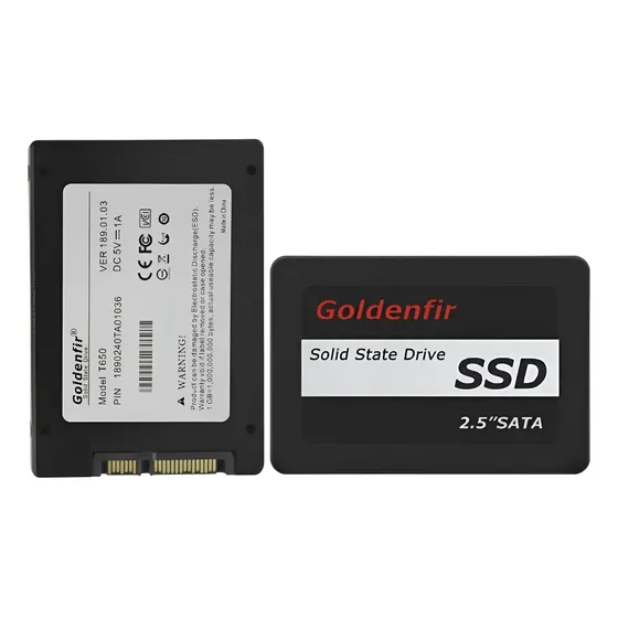Disco Sólido Interno Ssd Sata 3 480gb Goldenfir Cor Preto