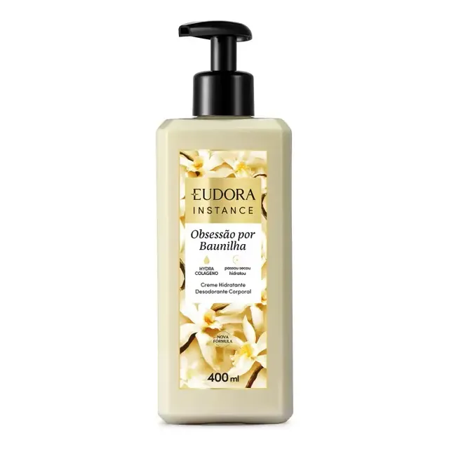 Creme Hidratante Corporal Obsessão Por Baunilha 400ml Obsessão Por Baunilha
