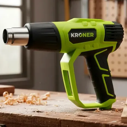 Pistola de Calor Kroner H147 2000w Com 6 Accesorios