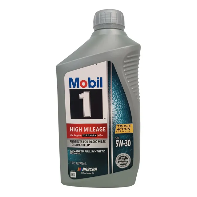 Aceite Sintético 5w30 Mobil 1 High Mileage 946 Ml 1 Qt