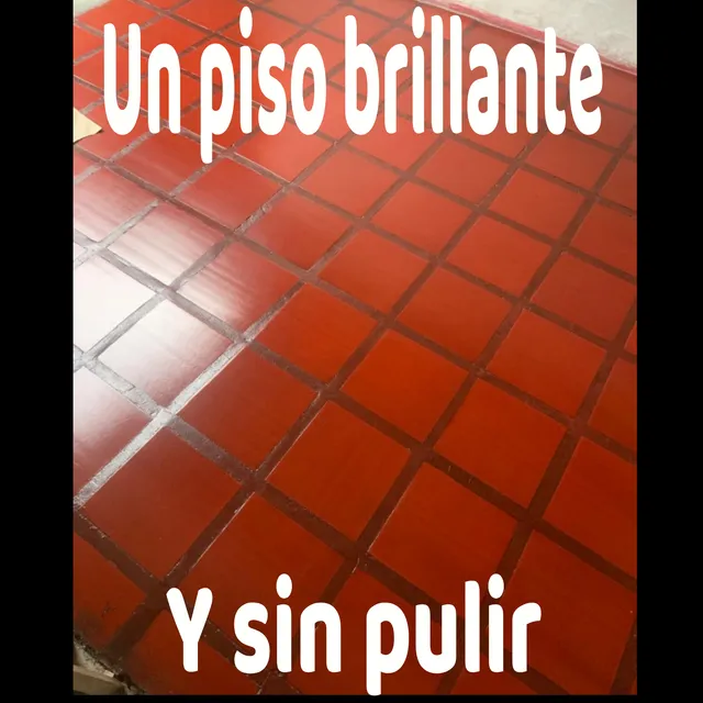 Dr.piso Brillo Sin Pulir Cera Rojo