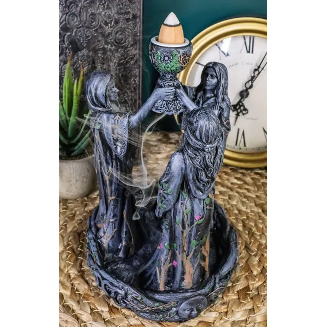 Ebro Gift Wicca Triple Diosa Joven Doncelta Esperando Madre