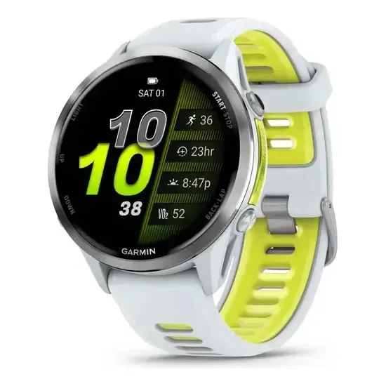 Reloj Smartwatch Forerunner 970 Garmin Amoled Mapas Triatlon Caja Whitestone