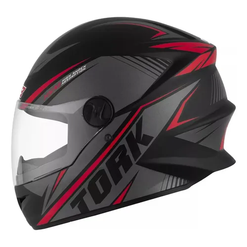 Capacete Integral Pro Tork R8 Prata com Viseira Camaleão 58