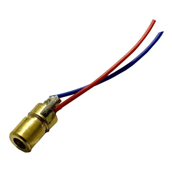 50 Pcs - Diodo Laser Vermelho 5v 5mw 650nm Para Arduino