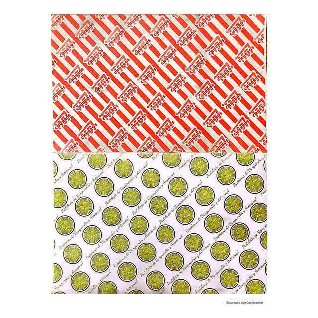 Papel Antigrasa Parafinado Personalizado