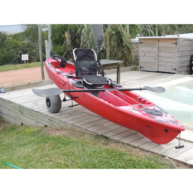 Kayaker Tarpon Rojo Con Accesorios Y Permiso Prefectura