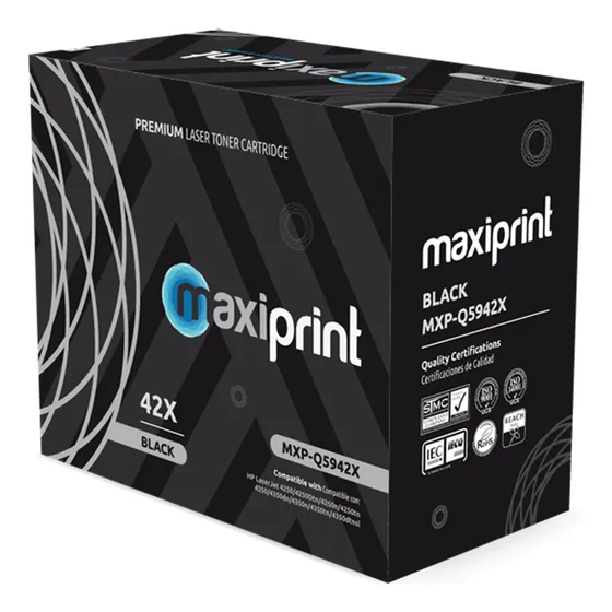 Toner Maxiprint Compatible Hp Negro Q5942x 42x