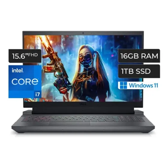 Laptop Dell G5530-7355gry Gaming Notebook