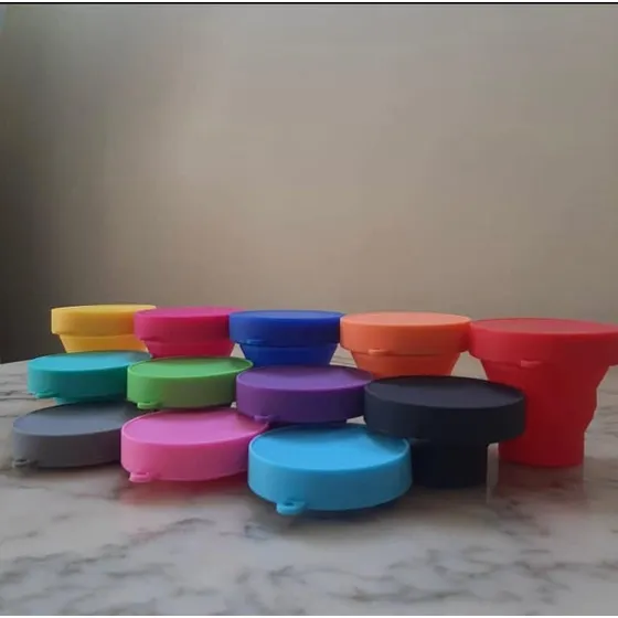Vasos De Silicón