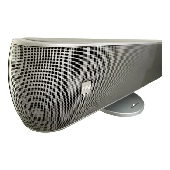 Caixa Central B&w Bower Wilkins Vm1 Prata 100wts Rms