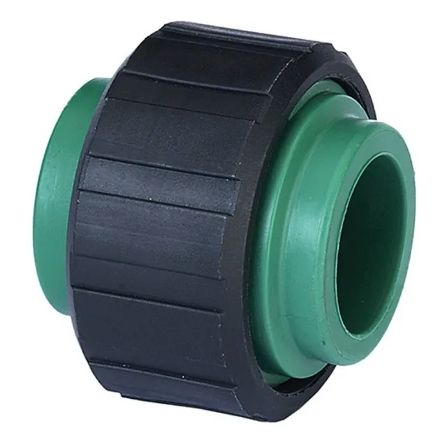 Union Doble 25 Termofusion Verde Agua Tubofusion