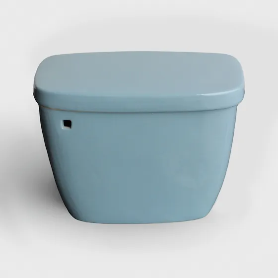 Tanque Deposito P/ Sanitario Wc Inodoro Manija Azul Holanda