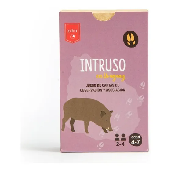 Intruso En Uruguay Juego De Cartas Pika Didáctico Infantil