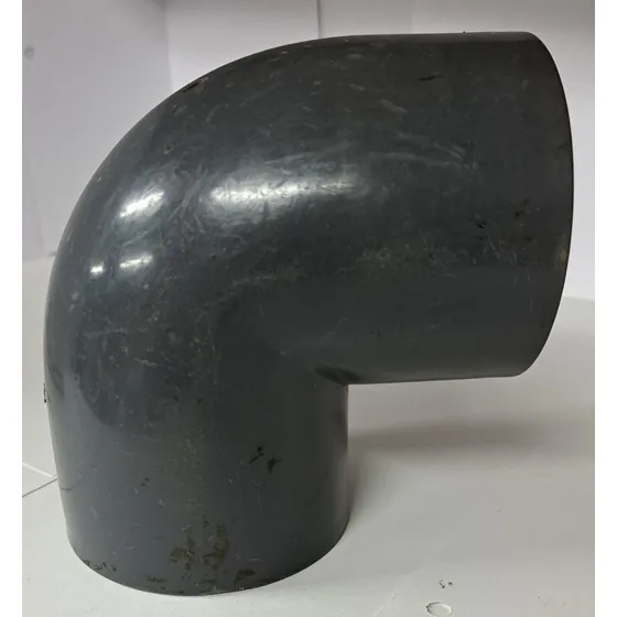 Codo 90 Pvc 2 1/2  Uniteca Sched 40