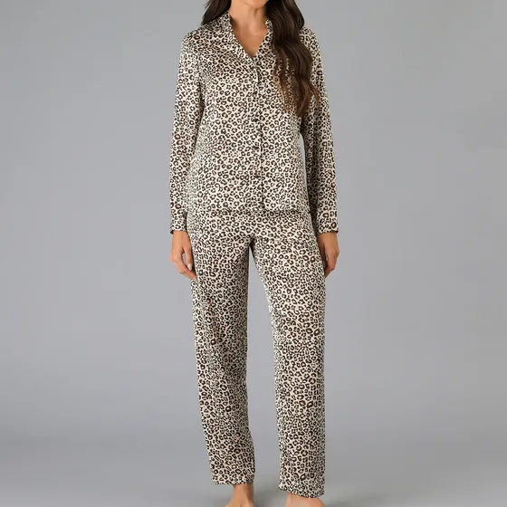 Set C. Mao + Pantalon Satin Print Flores Mujer 33959-245