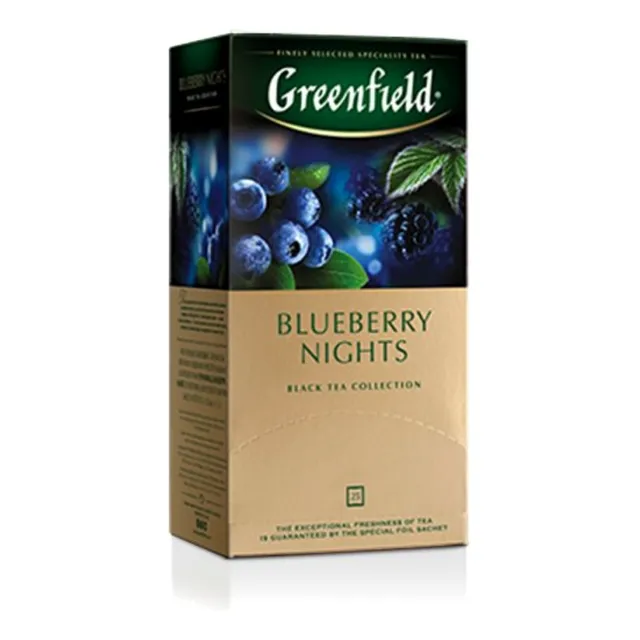 Té Negro BlueBerry Nights | 25 Bolsitas Greenfield
