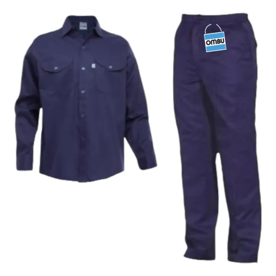 Conjunto Camisa Y Pantalón De Trabajo Ombu Original 100% ALG
