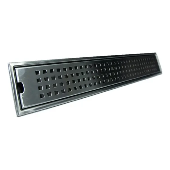 Rejilla De Piso Ranurada En Acero Inoxidable 60x10