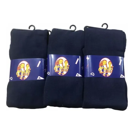 Pack 3 Pantys Ballerinas Lanas Con Polar Colores M- Xl- Xxl