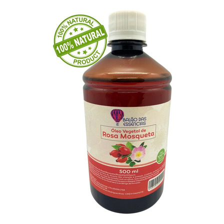 Óleo Vegetal De Rosa Mosqueta 100% Puro 500ml Óleo Vegetal De Rosa Mosqueta 100% Puro 500ml
