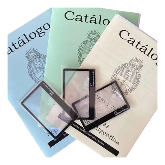 Kit Inicio - Catálogo + Hoja + Lupa + 4 Monedas Sin Uso 