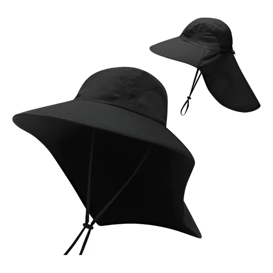 Sombrero O Gorro De Pesca Solapa Proteccion Solar Ajustable